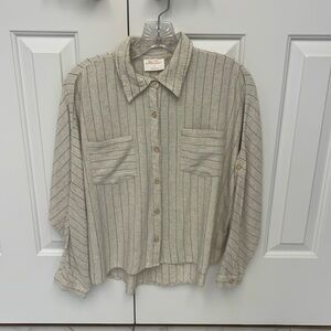 Allie Rose Striped Shirt